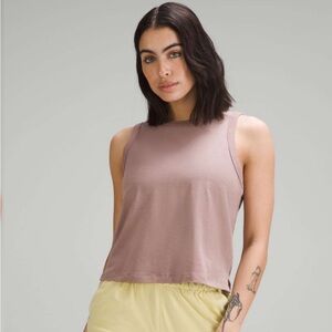 Lululemon Classic-Fit Cotton-Blend Tank Top, 0